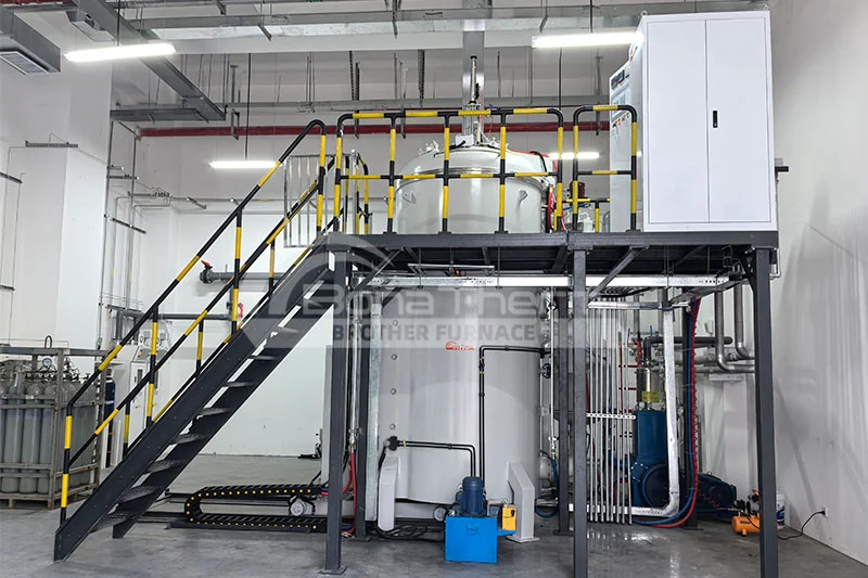Brother Furnace 500kg High-Purity Quartz Vacuum Melting Furnace Successfully Delivered to Australia